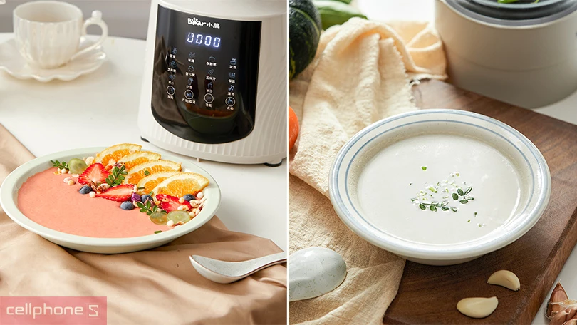 Máy làm sữa hạt Bear PBJ-C16Q8 - Giải pháp làm sữa hạt đa năng