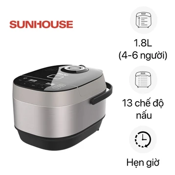 Nồi cơm điện cao tần SUNHOUSE MAMA SHD8959 1.8L