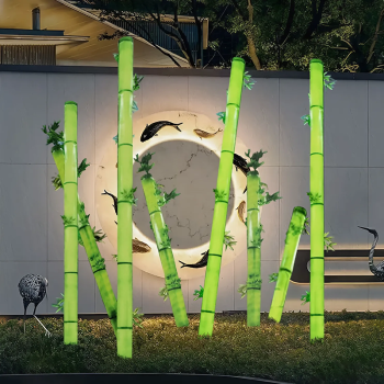 Đèn led mô hình ngoài trời Bamboo sáng tạo MDR737